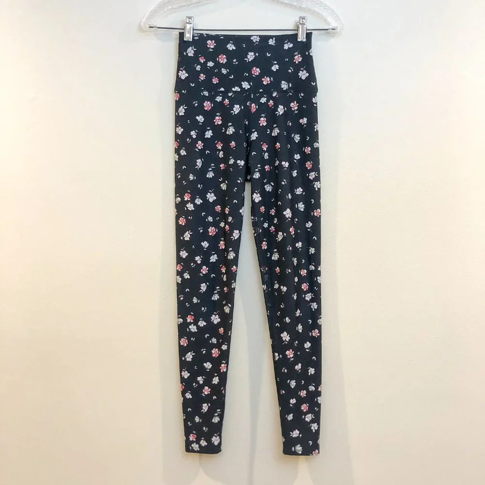 SOUL Soulcycle Floral Bohemian Athleisure Athletic High Waist Leggings Women's X - Picture 3 of 13